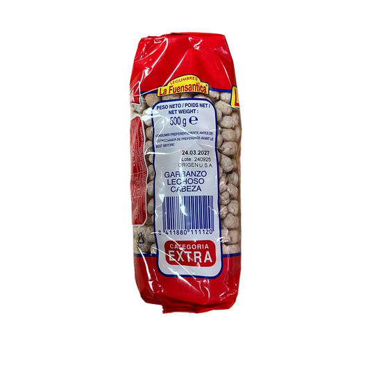 LA FUENSANTICA – GARBANZO LECHOSO CABEZA - 500g
