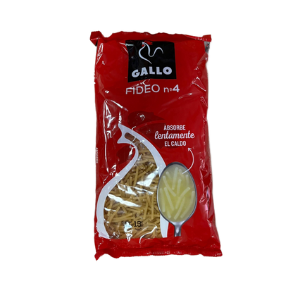 Fideos Nº4 Gallo | Pasta para Sopa