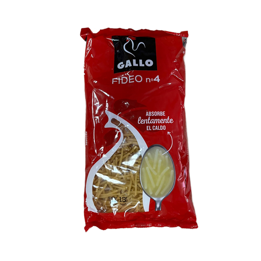 Fideos Nº4 Gallo | Pasta para Sopa
