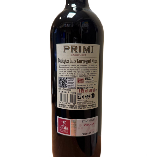 Primi Luis Gurpegui Crianza (LGM)