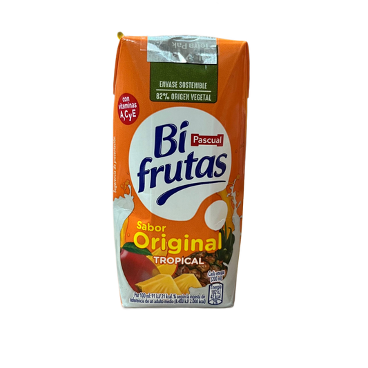 PASCUAL - BI FRUTAS ZUMO SABOR TROPICAL- 200 ML