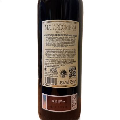 Matarromera Reserva Ribera del Duero | Vino Tinto