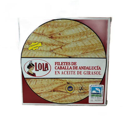 Filetes de Caballa en Aceite Lola 525 g