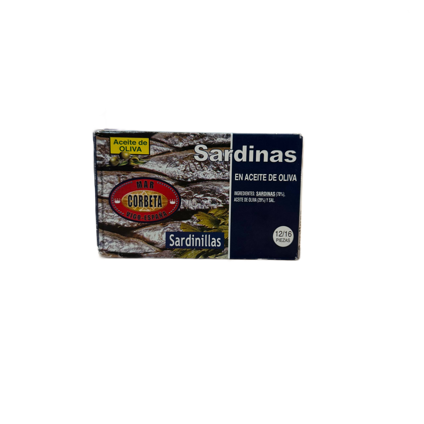 Sardinillas en Aceite de Oliva Corbeta