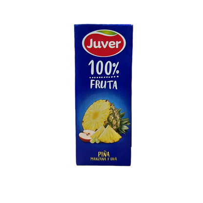 JUVER - ZUMO PIÑA, MANZANA Y UVA - 200ml