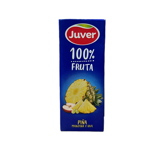 JUVER - ZUMO PIÑA, MANZANA Y UVA - 200ml