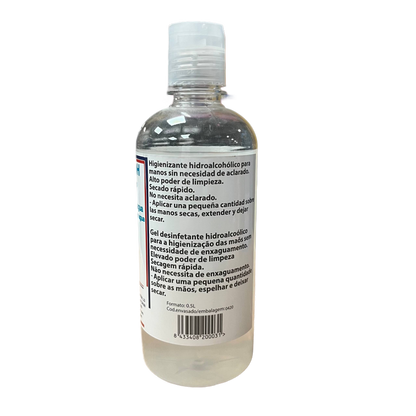 NEOCREM OH - GEL HIDROALCOHÓLICO HIGIENIZANTE -500ml