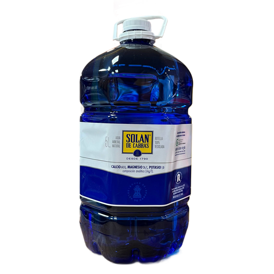 SOLÁN DE CABRAS - AGUA MINERAL NAUTURAL - 5L