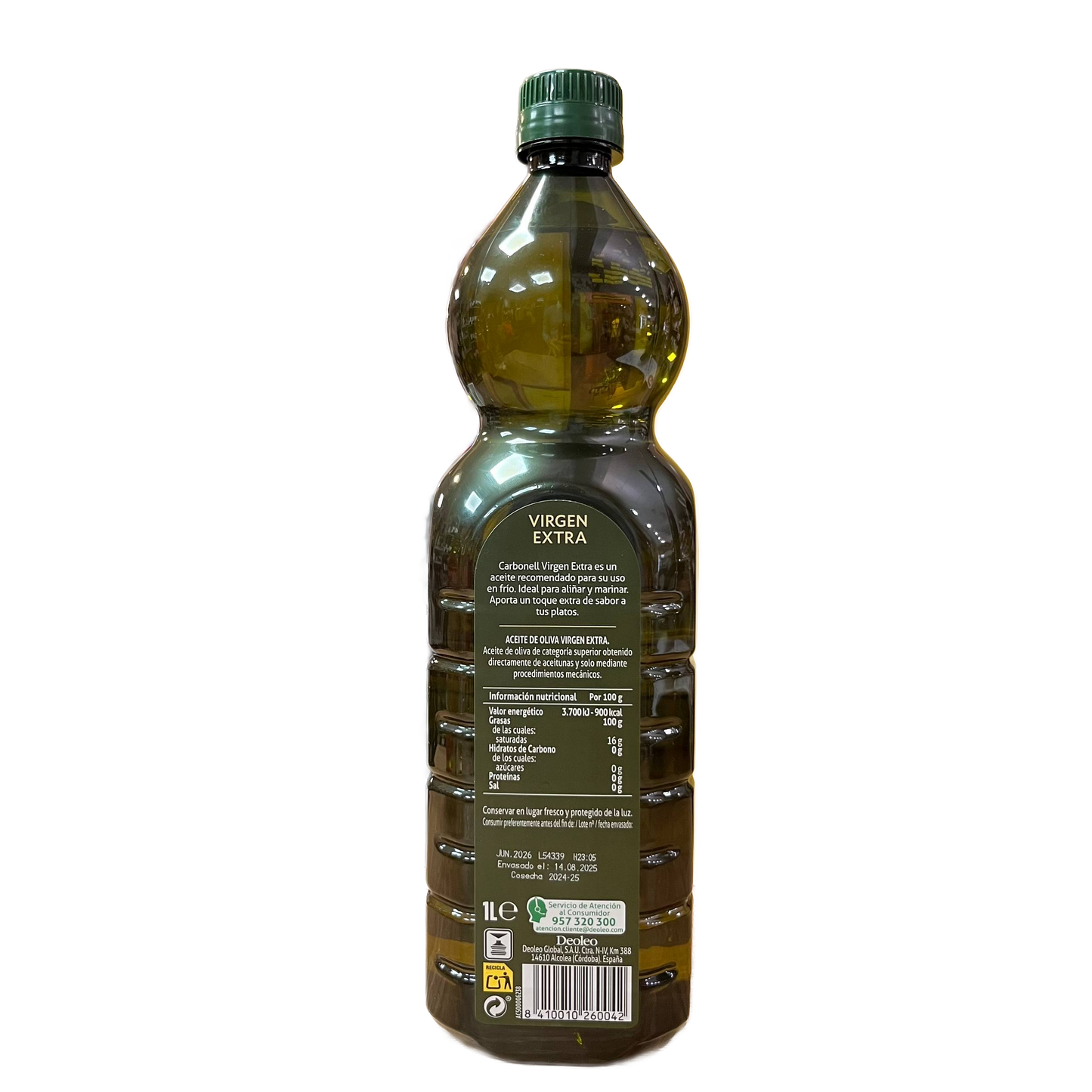 CARBONELL - ACEITE DE OLIVA VIRGEN EXTRA - 1L