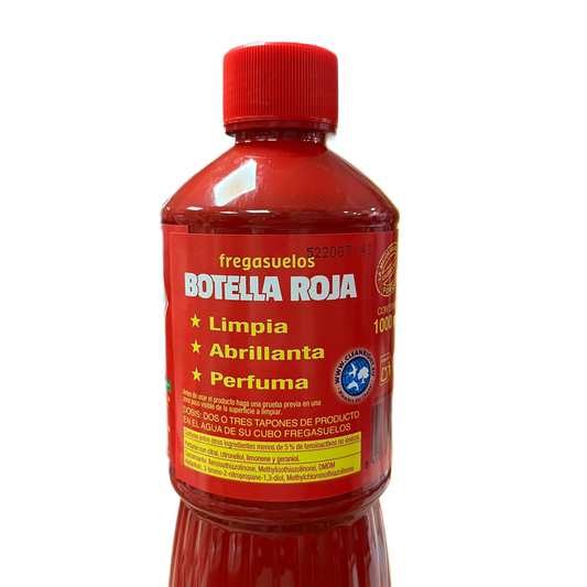BOTELLA ROJA - FRIEGASUELOS - 1L