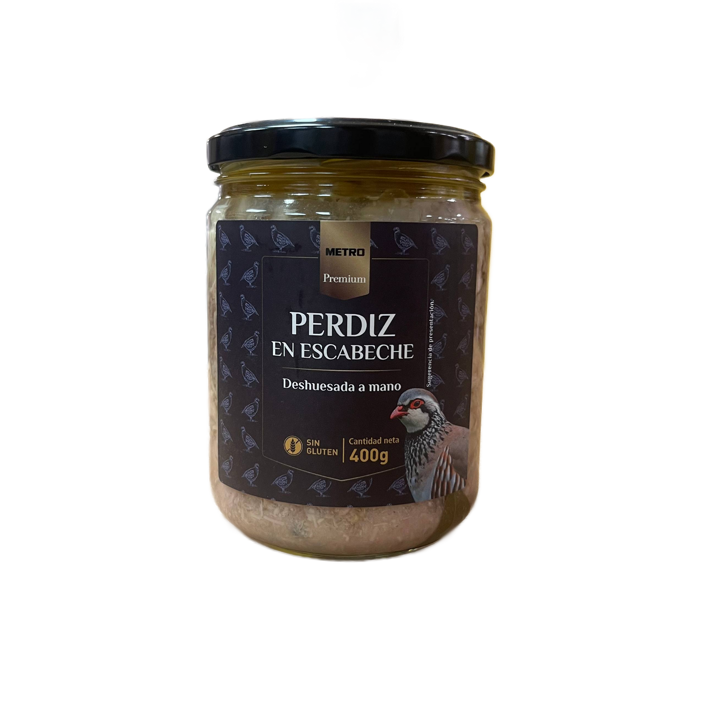 Perdiz en Escabeche Deshuesada a Mano Metro Premium