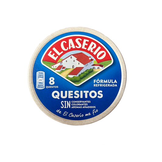 EL CASERIO - QUESO FUNDIDO EN PORCIONES - 8 UNIDADES