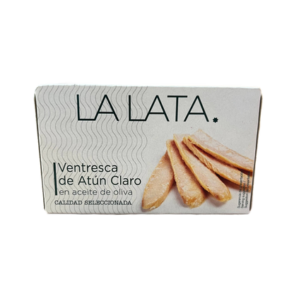 LA LATA - VENTRESCA DE ATÚN CLARO EN ACEITE DE OLIVA - 120g