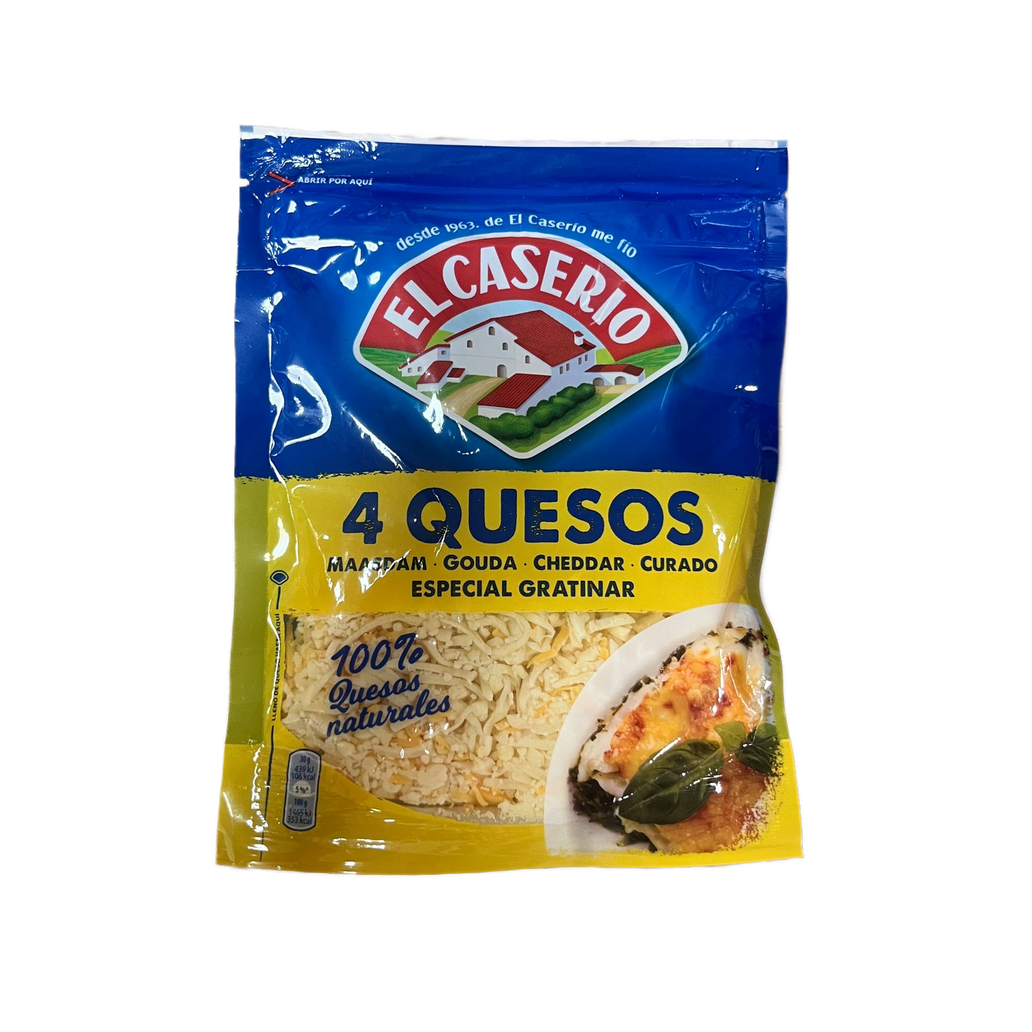 EL CASERÍO - QUESO RALLADO 4 QUESOS
