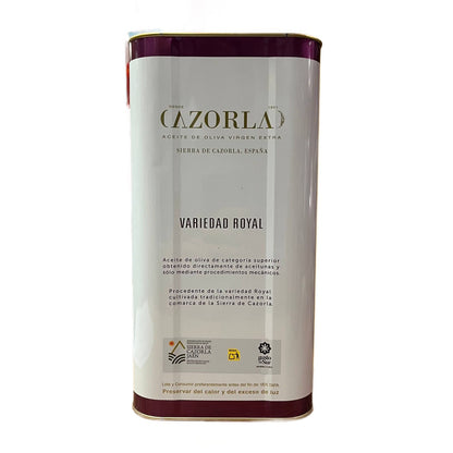 CAZORLA - ACEITE DE OLIVA VIRGEN EXTRA ROYAL - 5L (LATA)