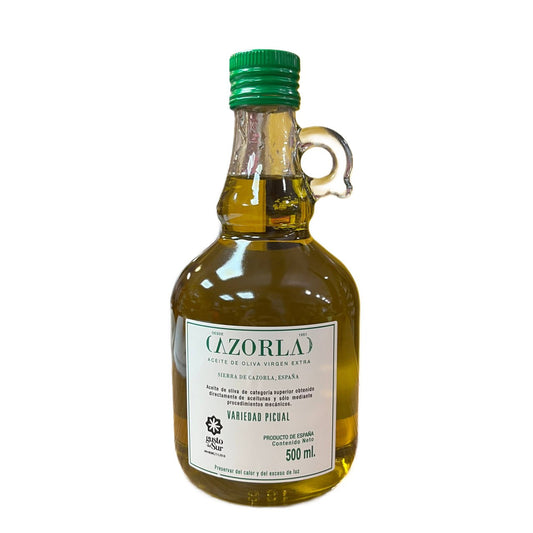 CAZORLA - ACEITE DE OLIVA VIRGEN EXTRA PICUAL JARRA GALÓN - 500ml