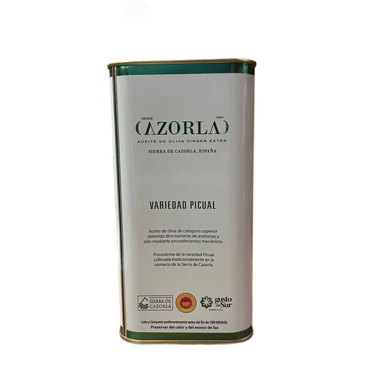 CAZORLA - ACEITE DE OLIVA VIRGEN EXTRA PICUAL - 1L (LATA)