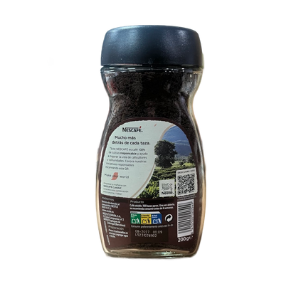 NESCAFÉ - CAFÉ SOLUBLE CLÁSICO GRANULADO NATURAL - 200g
