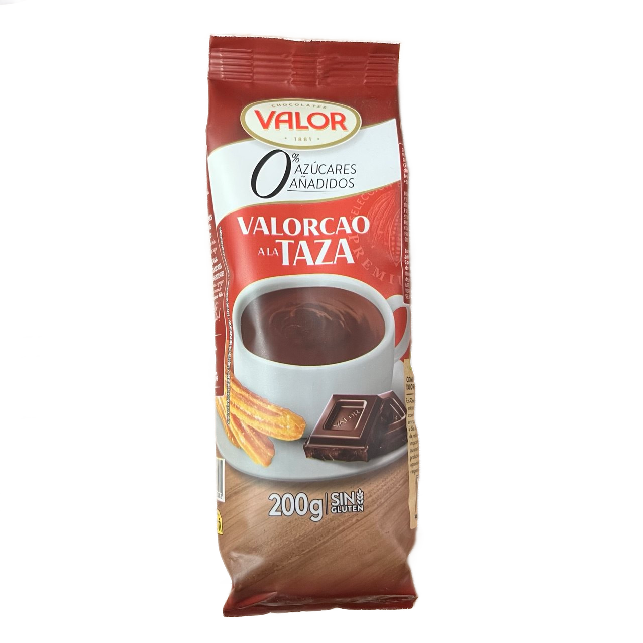VALORCAO - CACAO SOLUBLE SIN AZÚCAR - 500ml