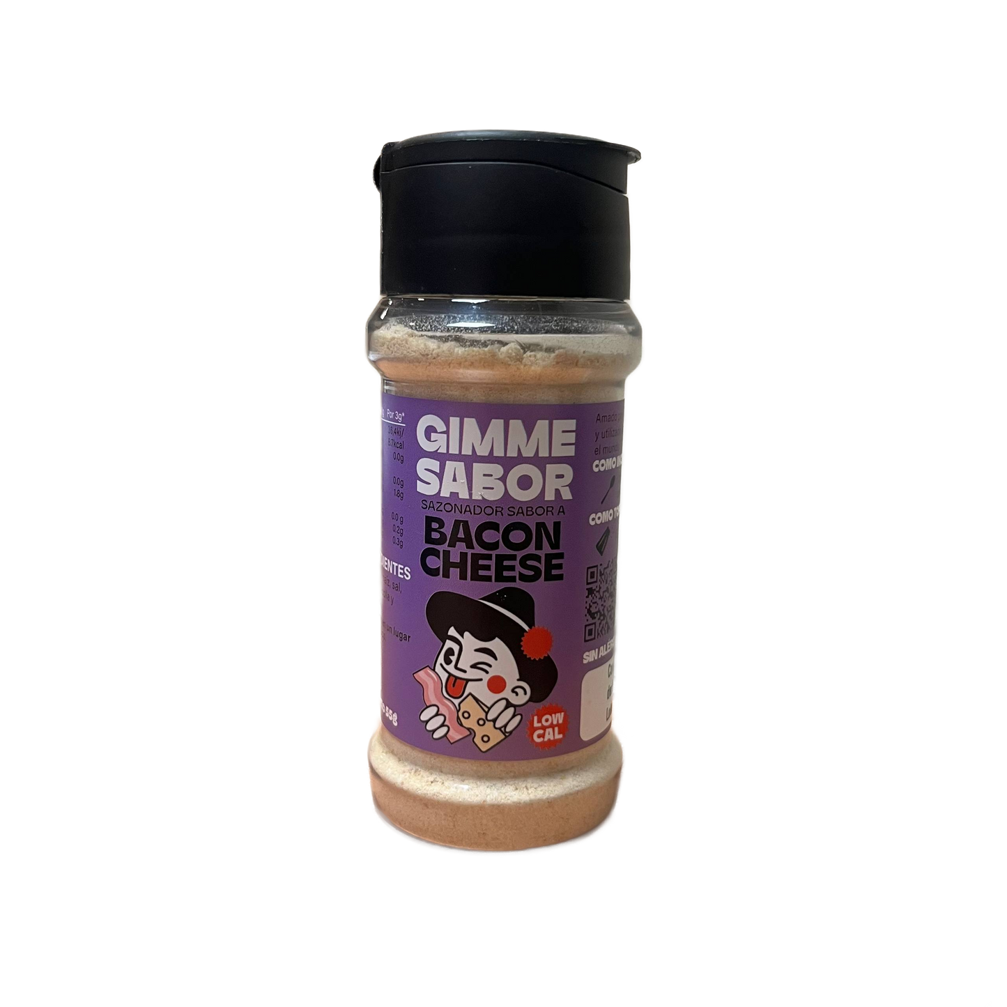 GIMME - SAZONADOR VEGETAL SABOR BACON CHEESE - 55g
