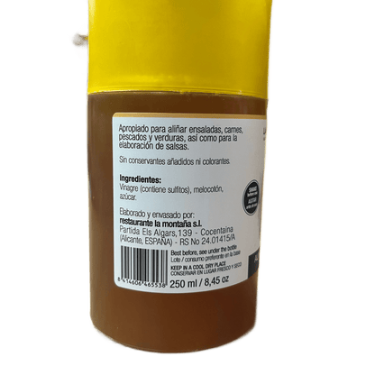 LA MONTAÑA ALIÑOS - ALIÑO DE MELOCOTÓN - 250ml