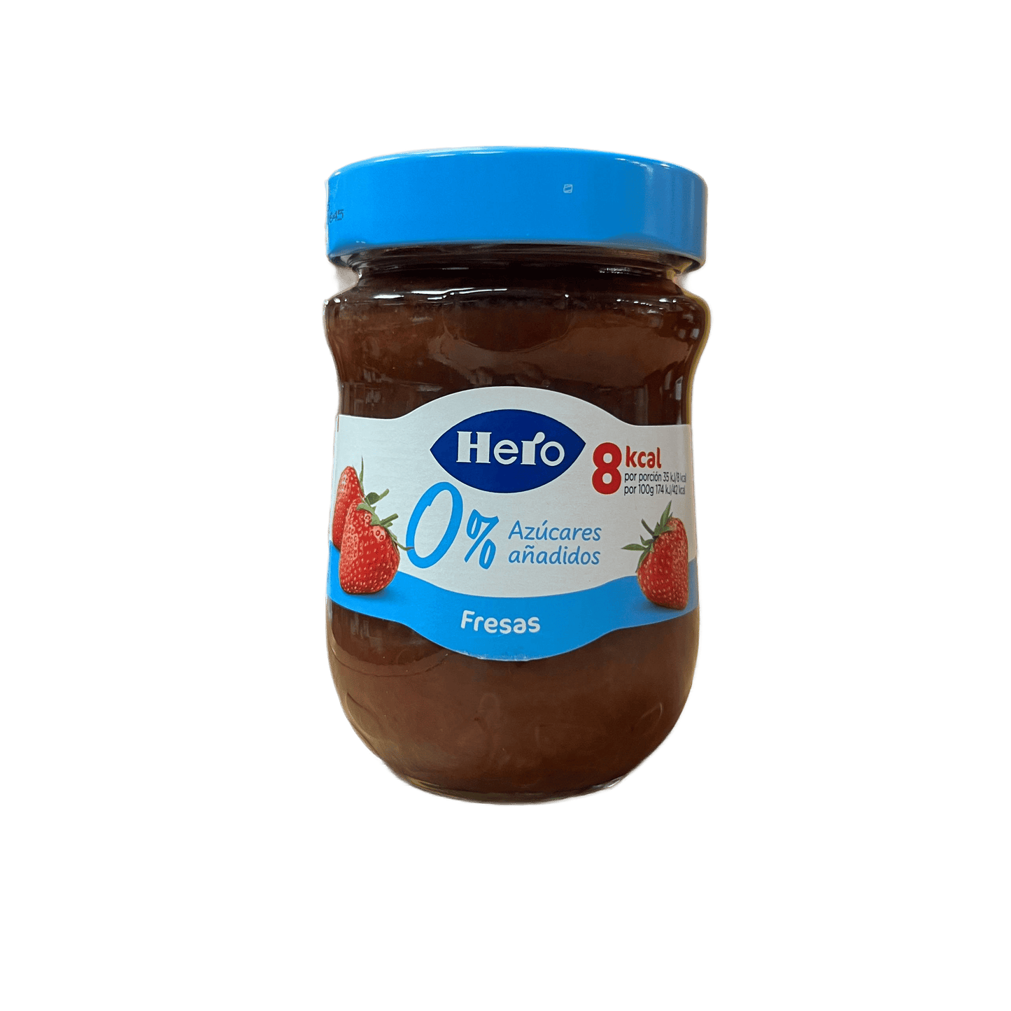 HERO DIET - MERMELADA DE FRESA SIN AZÚCAR - 280g