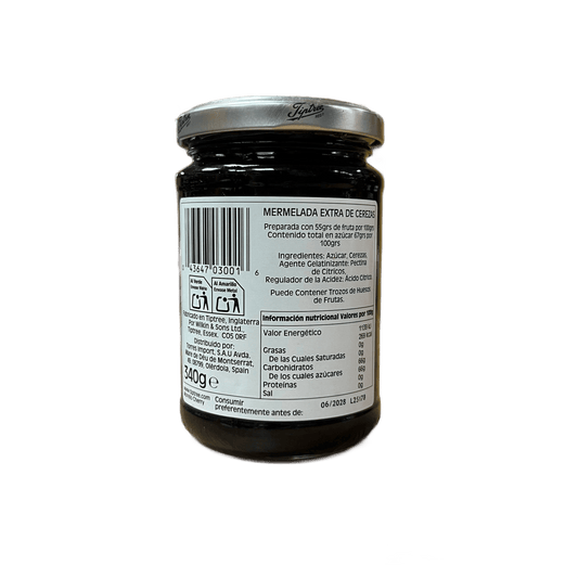 WILKIN & SONS LTD TIPTREE - MERMELADA EXTRA DE CEREZA MORELLO - 340g