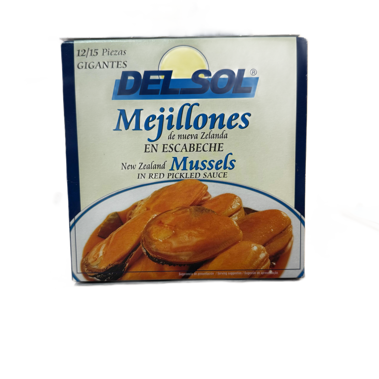 Mejillones en Escabeche 12/15 Del Sol