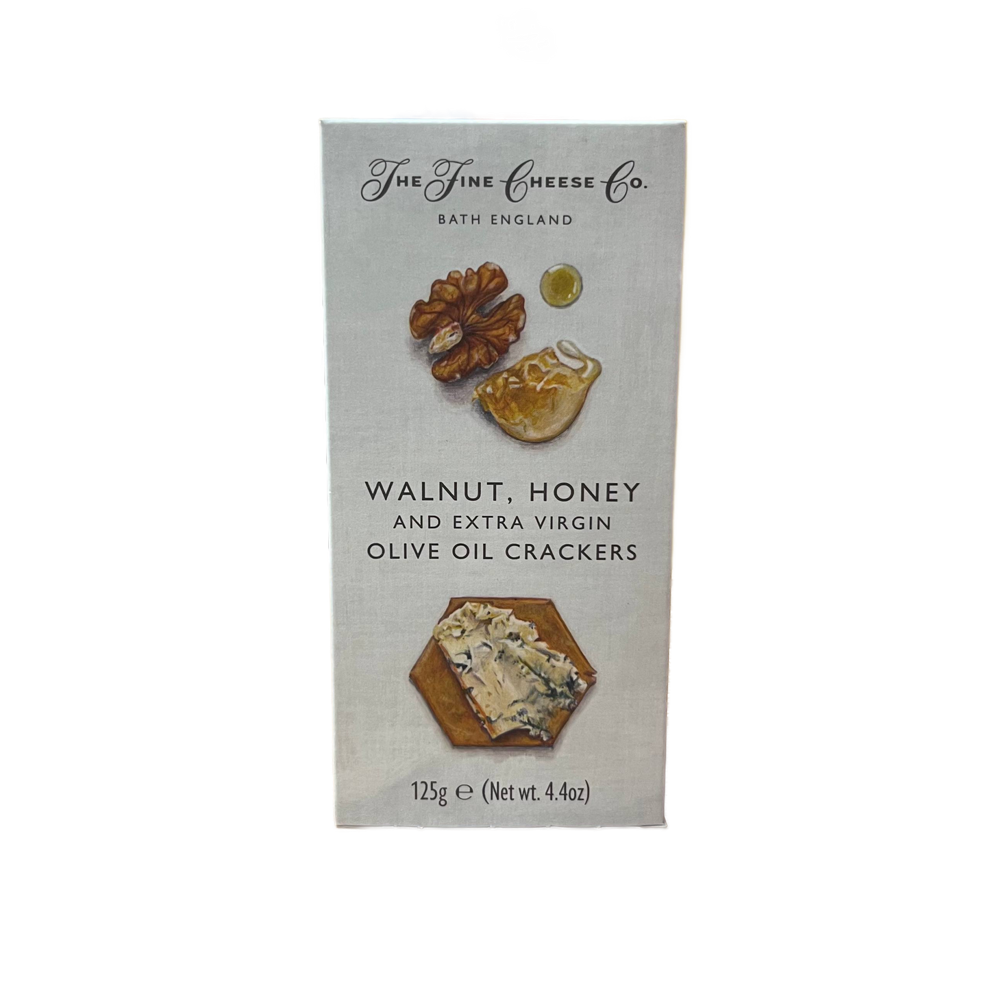 Fine Cheese Crackers Nueces, Miel y Aceite de Oliva 125 g