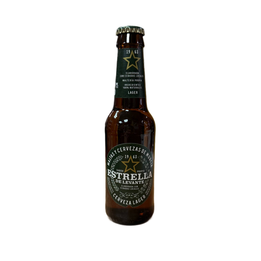 Pack 6 Estrella de Levante 25 cl | Cerveza Lager