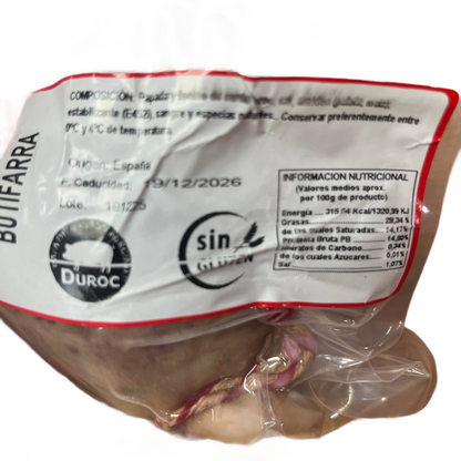 EMBUTIDOS SALVADOR - BUTIFARRA BLANCA - 300g