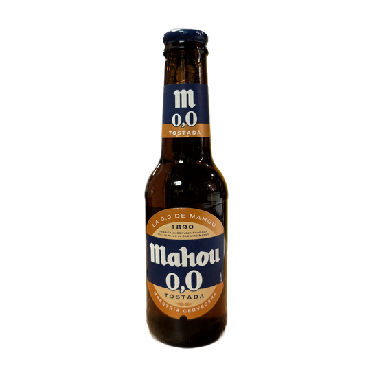 MAHOU 0%TOSTADA PAK DE 6