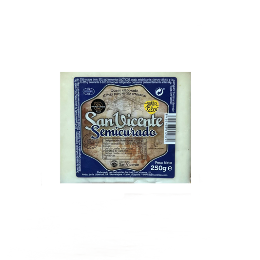 SAN VICENTE - QUESO SEMICURADO - 250g