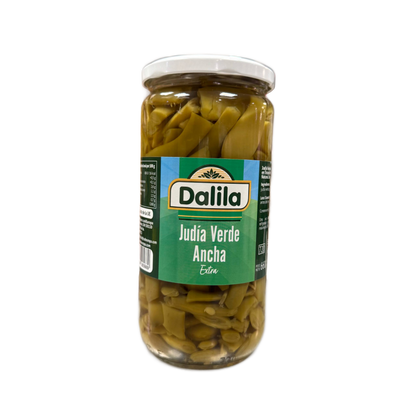 JUDIAS VERDES ANCHAS PLANAS TARRO 660 ML - DALILA