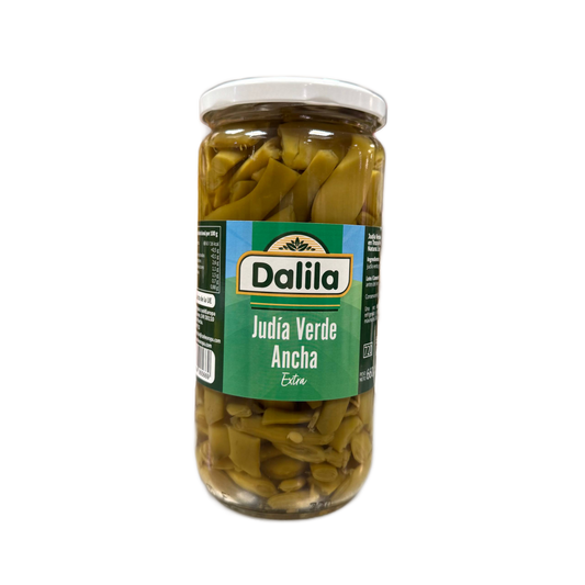 JUDIAS VERDES ANCHAS PLANAS TARRO 660 ML - DALILA
