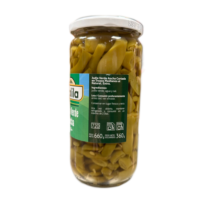 JUDIAS VERDES ANCHAS PLANAS TARRO 660 ML - DALILA