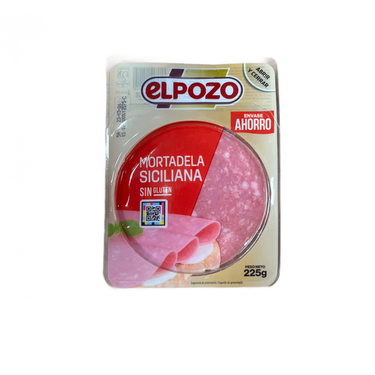 EL POZO - EMBUTIDO MORTADELA SICILIANA - 225g