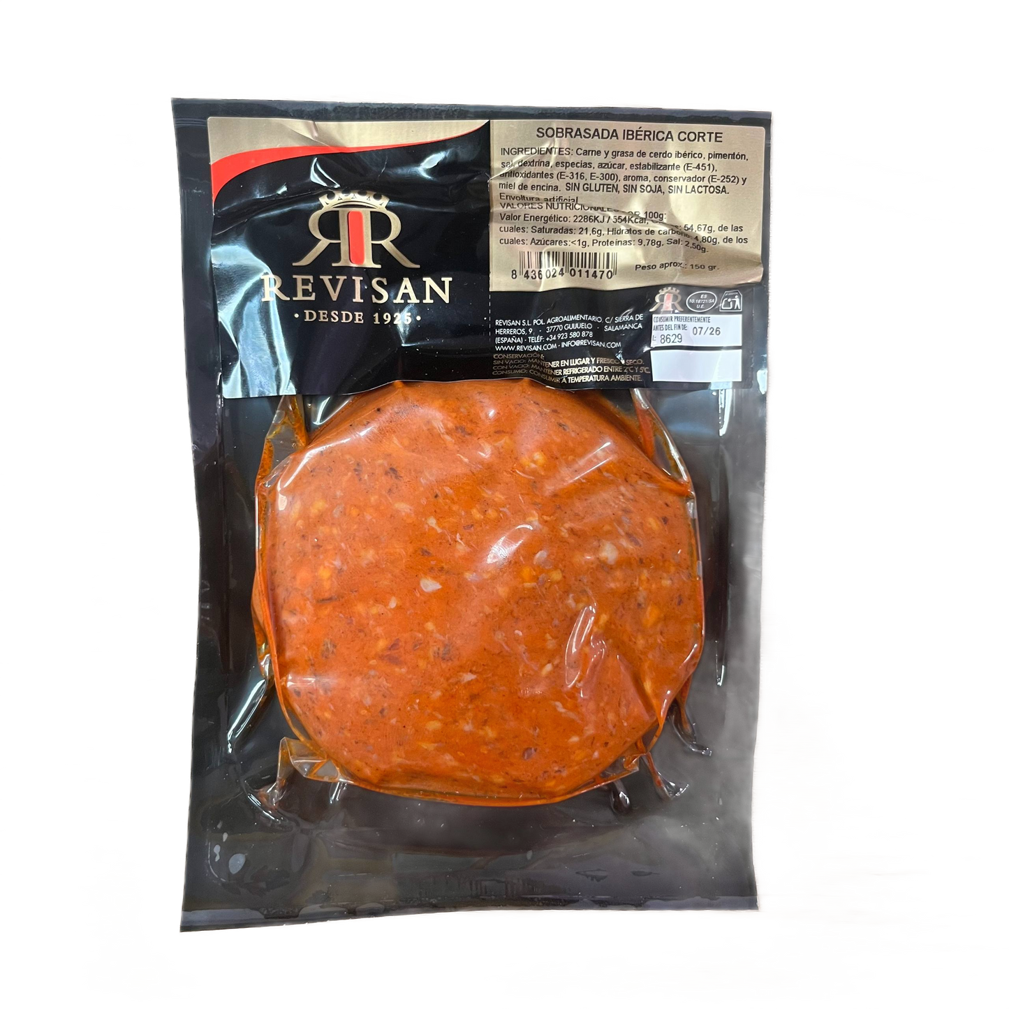 REVISAN - EMBUTIDO SOBRASADA IBÉRICA - 150g