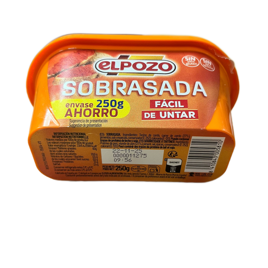 EL POZO - EMBUTIDO SOBRASADA DE CERDO - 250g